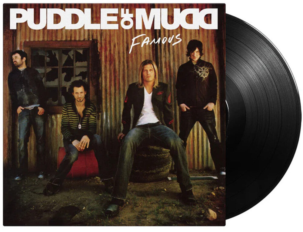 the album cover for Puddle Of Mudd - Famous (Blk) [180 Gram] (Hol)