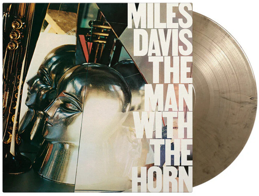 the album cover for Miles Davis - Man With The Horn (Blk) [Colored Vinyl] (Gol) [Limited Edition] [180 Gram]