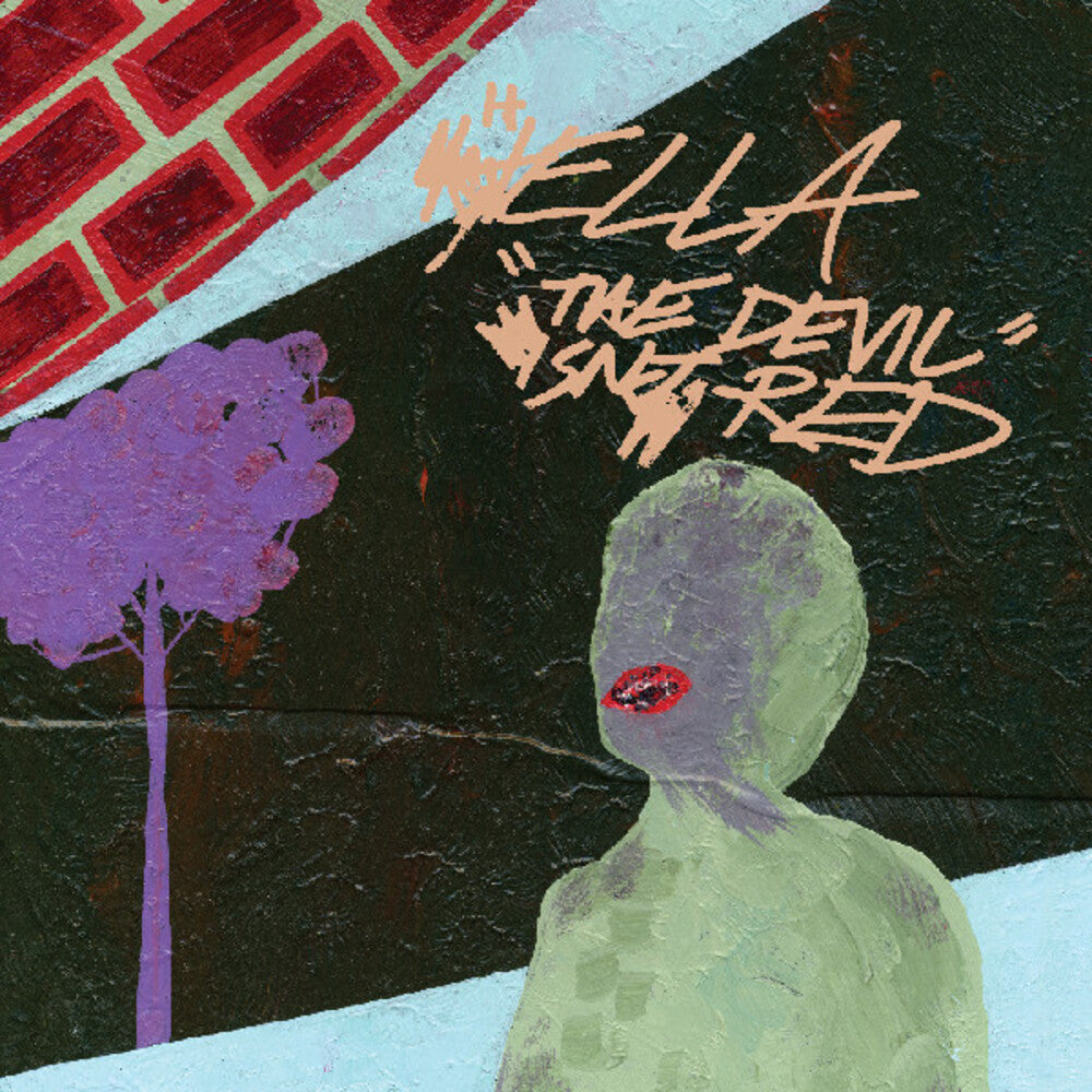 the album cover for Hella - Devil Isn't Red [Colored Vinyl] (Post) (Red)