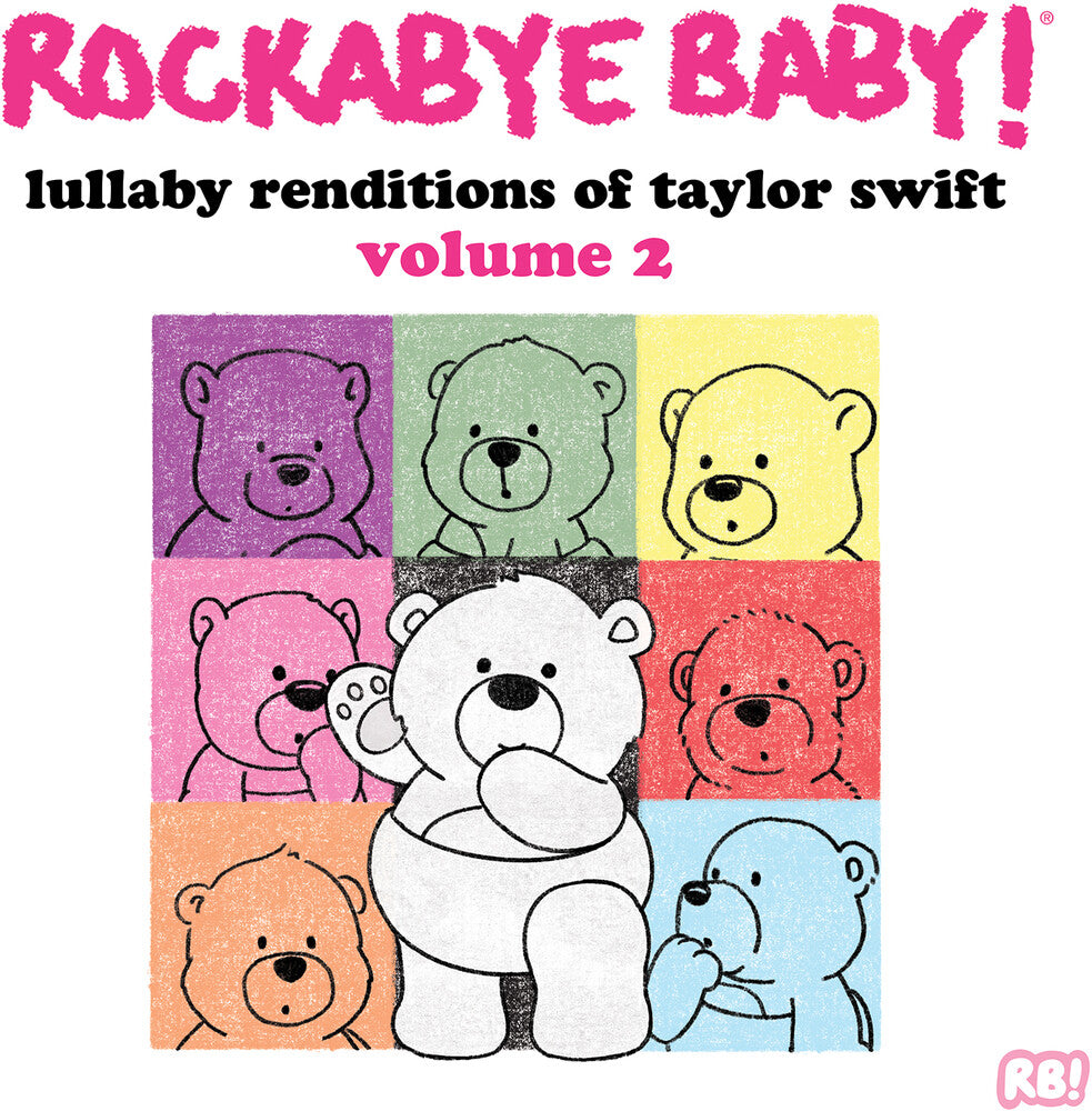 the album cover for Rockabye Baby - Lullaby Renditions Of Taylor Swift Volume 2