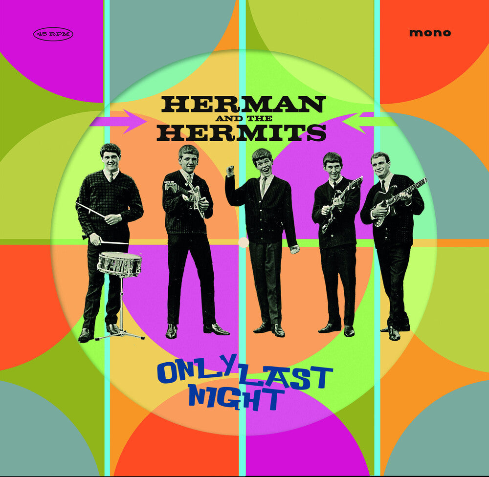 the album cover for Herman's Hermits - Only Last Night [Indie Exclusive] (10in) [Indie Exclusive]