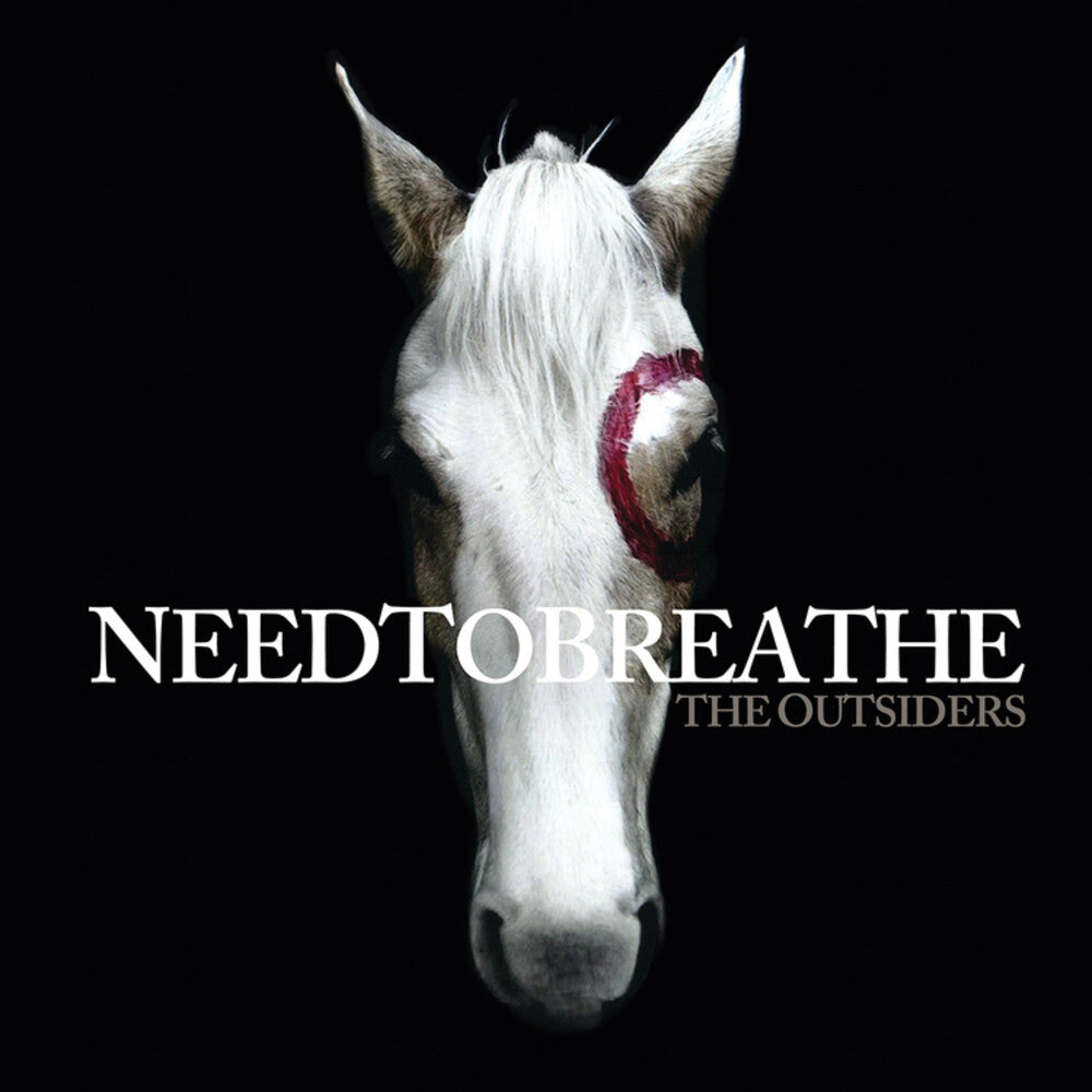 the album cover for NEEDTOBREATHE - Outsiders [Clear Vinyl] (Red)