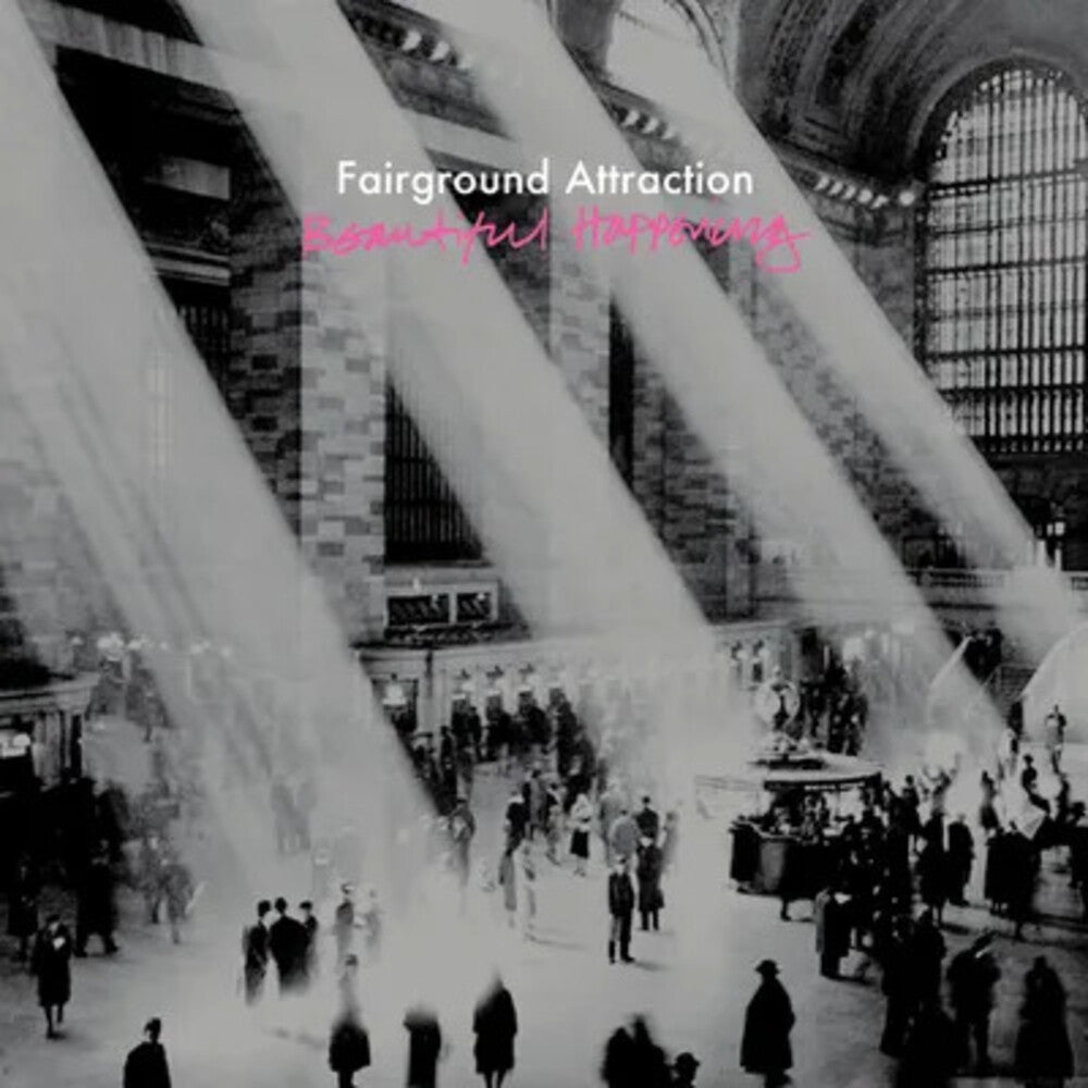 the album cover for Fairground Attraction - Beautiful Happening (Uk)