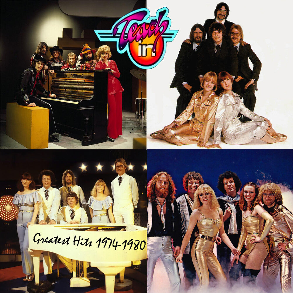 the album cover for Teach In - Greatest Hits 1974-1980 - Magenta [Colored Vinyl] (Gate)