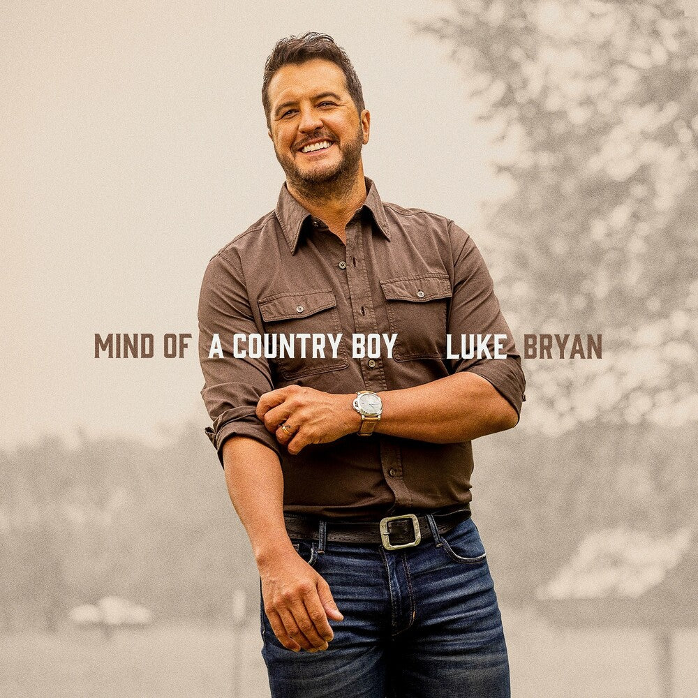 the album cover for Luke Bryan - Mind Of A Country Boy [CD]