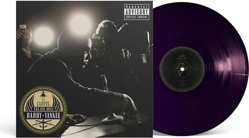 the album cover for Daddy Yankee - El Cartel: The Big Boss [Translucent Purple]