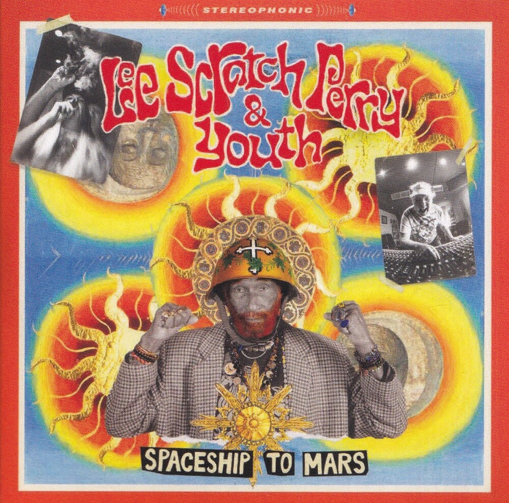 the album cover for Lee Perry  Scratch & Youth - Spaceship To Mars