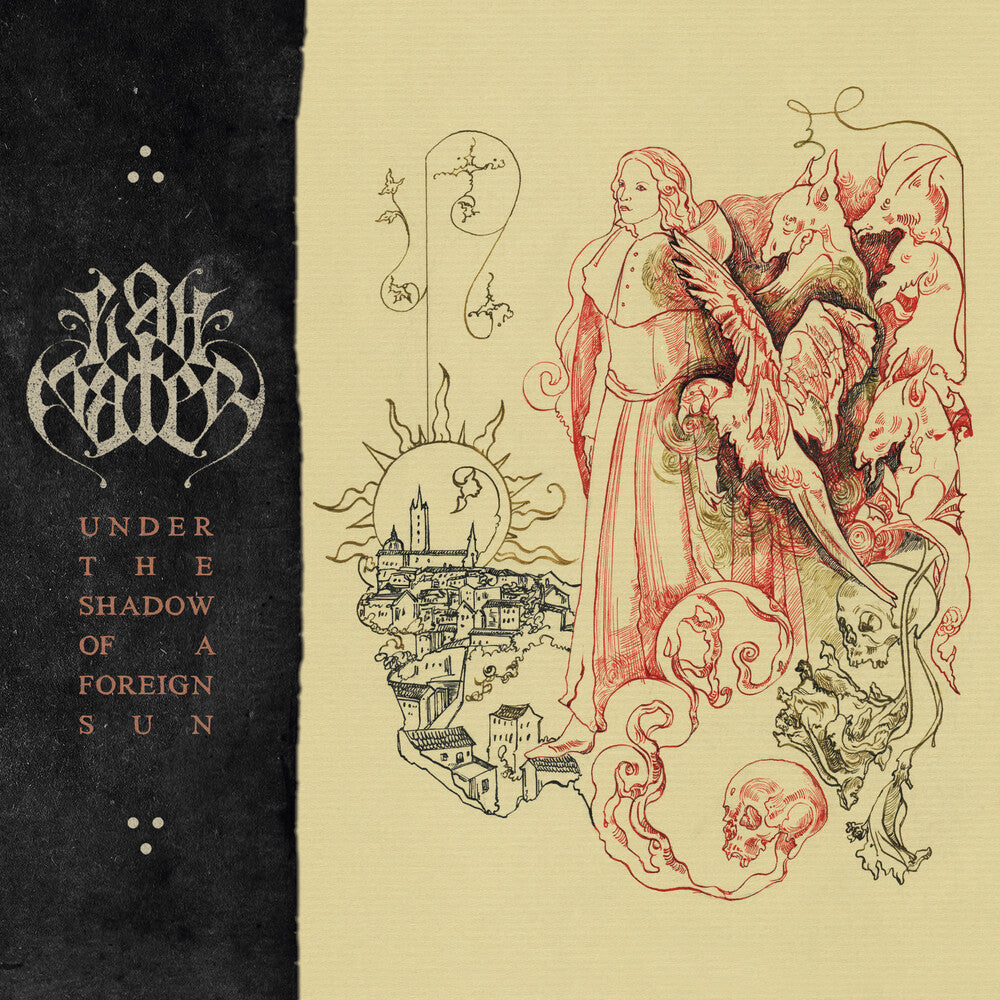 the album cover for Piah Mater - Under The Shadow Of A Foreign Sun