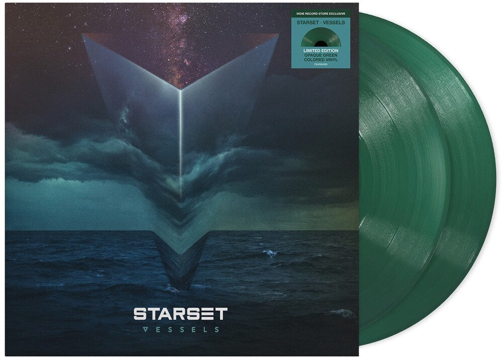 the album cover for Starset - Vessels [Green 2 LP]