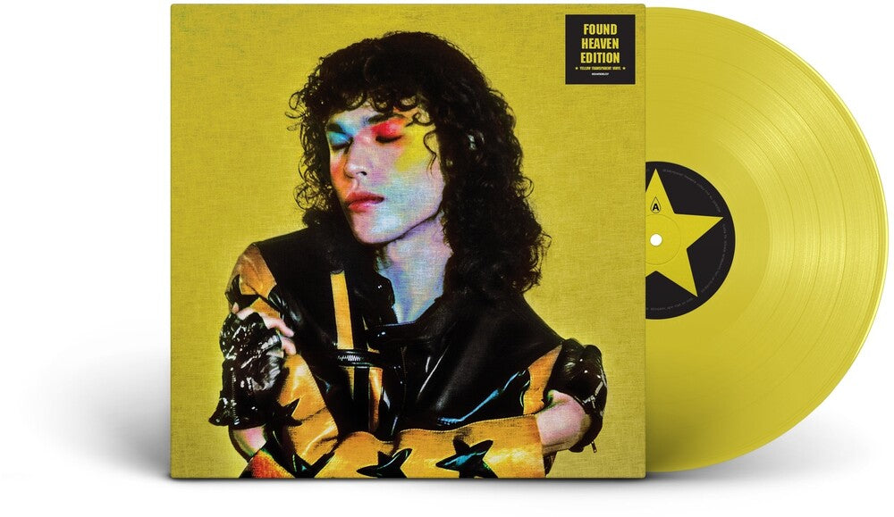 the album cover for Conan Gray - Found Heaven [Limited Edition Autographed Translucent Yellow Vinyl]