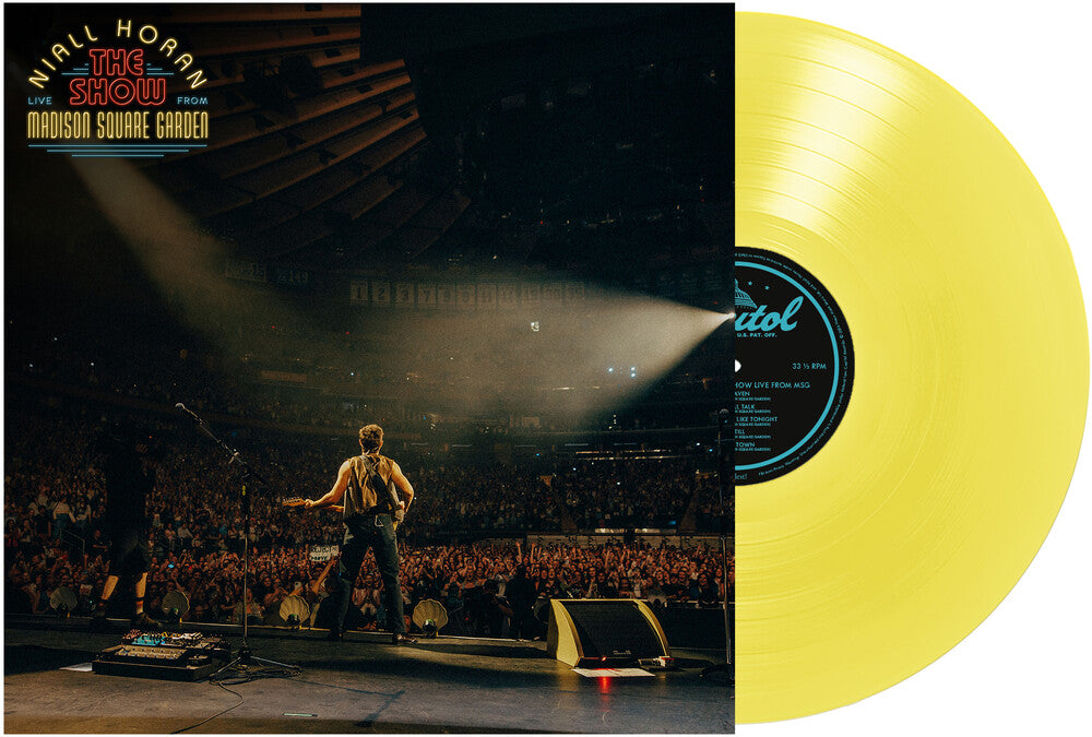 the album cover for Niall Horan - The Show: Live from MSG [Translucent Yellow LP]
