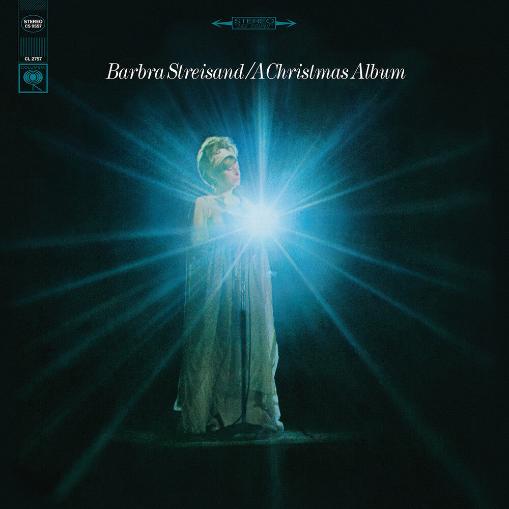 the album cover for Streisand, Barbra - A Christmas Album