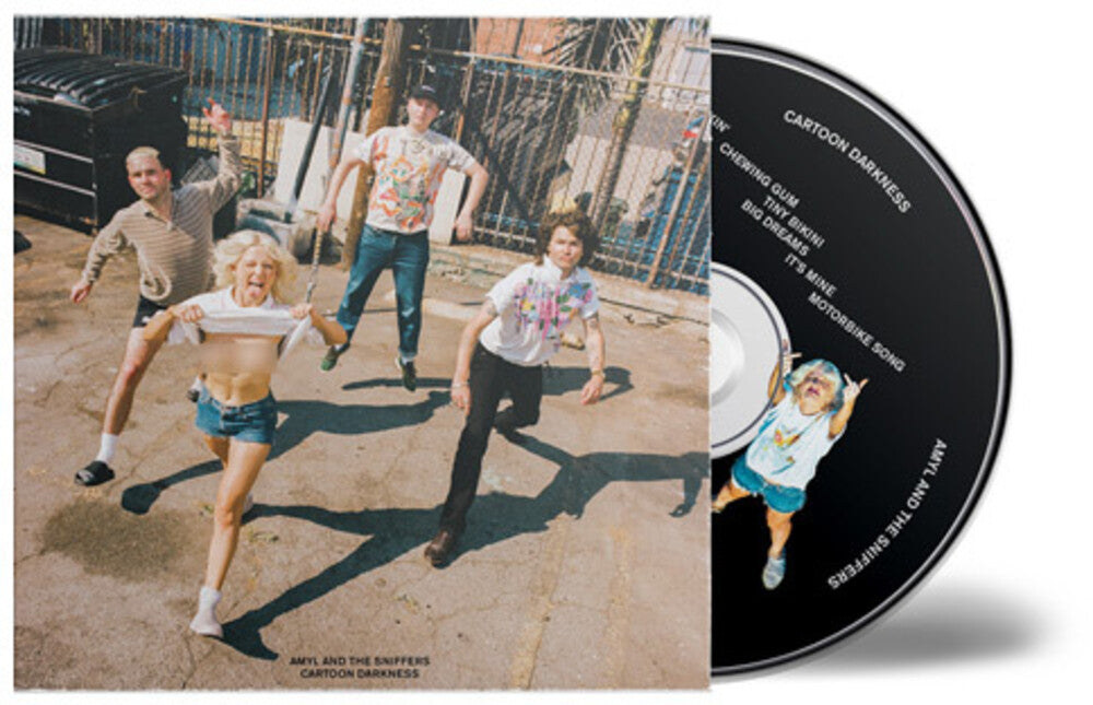 the album cover for Amyl and The Sniffers - Cartoon Darkness