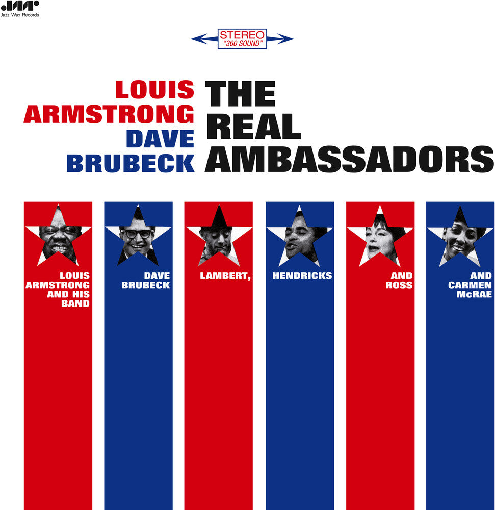 the album cover for Louis Armstrong  / Brubeck,Dave - Real Ambassadors (Bonus Tracks) [Limited Edition] [180 Gram] (Spa)
