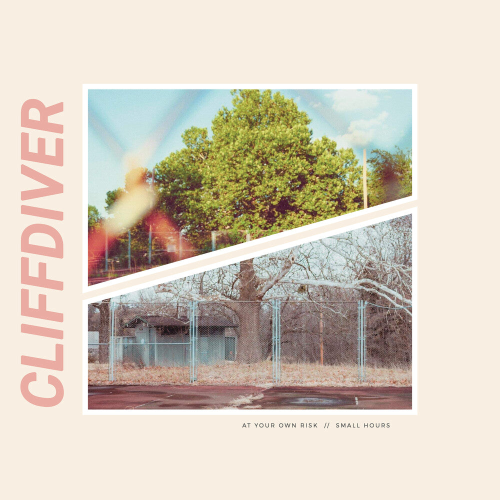 the album cover for Cliffdiver - At Your Own Risk / Small Hours [Colored Vinyl]