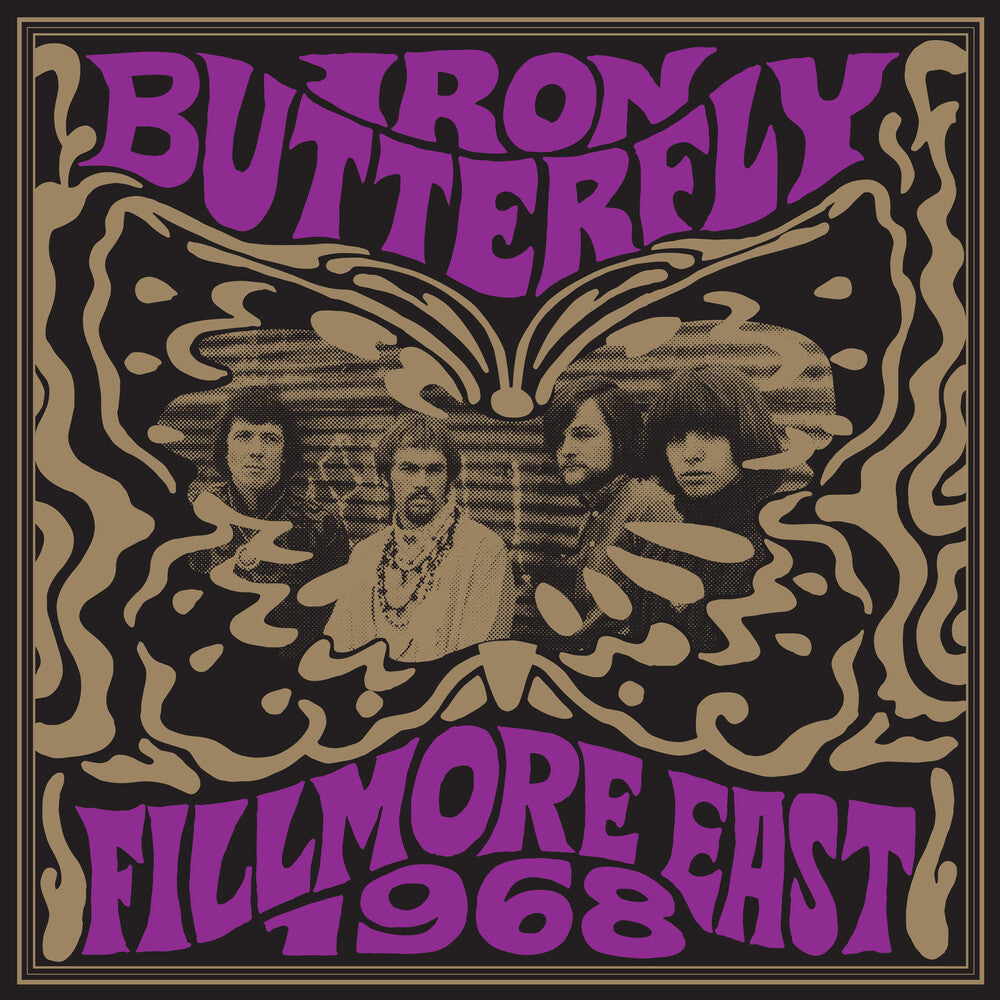 the album cover for Iron Butterfly - Fillmore East 1968 (Bme)