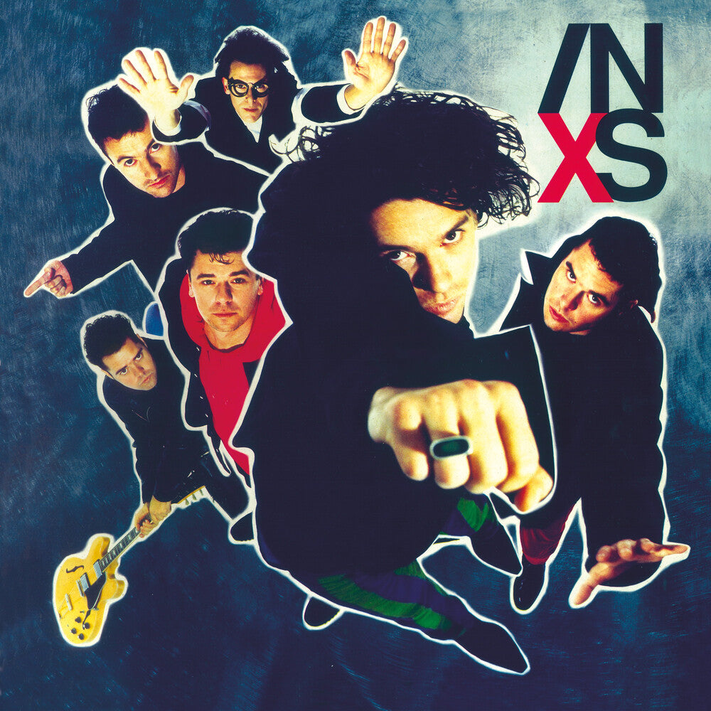 the album cover for INXS - X (Bme)