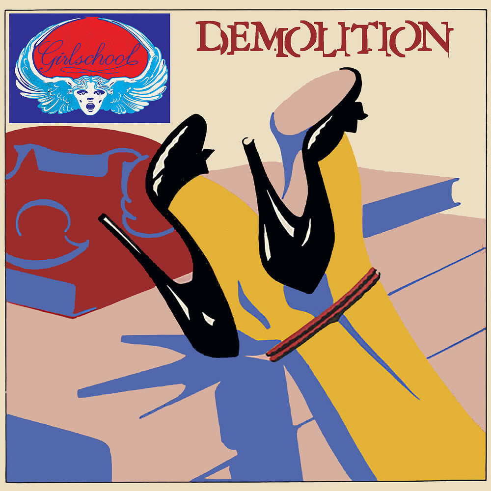 the album cover for Girlschool - Demolition [Colored Vinyl] (Gate) [Limited Edition]