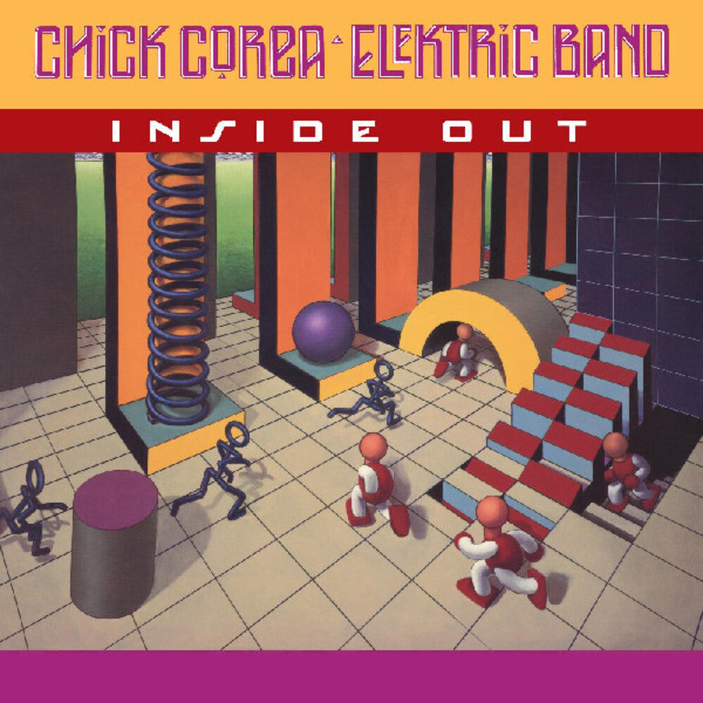 the album cover for Chick Corea  Elektric Band - Inside Out (Gate)