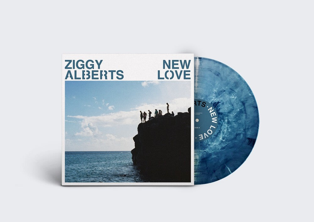 the album cover for Ziggy Alberts - New Love
