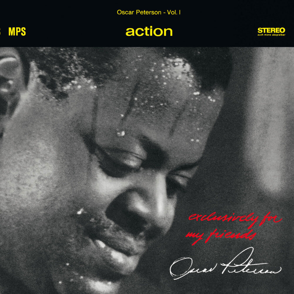the album cover for Oscar Peterson - Action (Exclusively For My Friends Vol. 1)