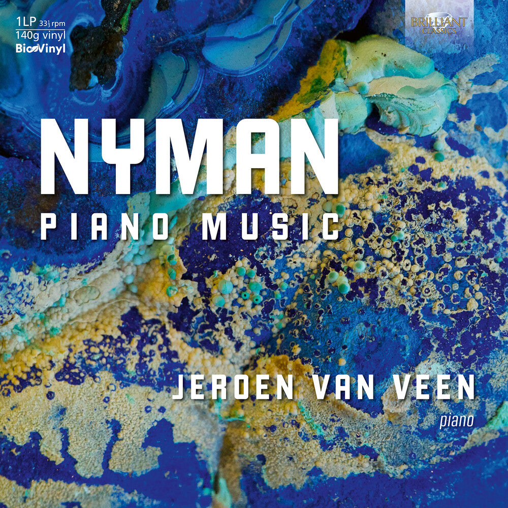 the album cover for Nyman / Van Veen - Piano Music