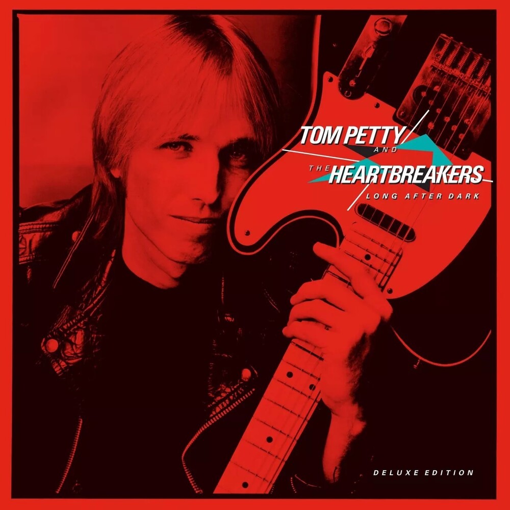 the album cover for Tom & the Heartbreakers Petty - Long After Dark (180g/red/black Dust Vinyl)