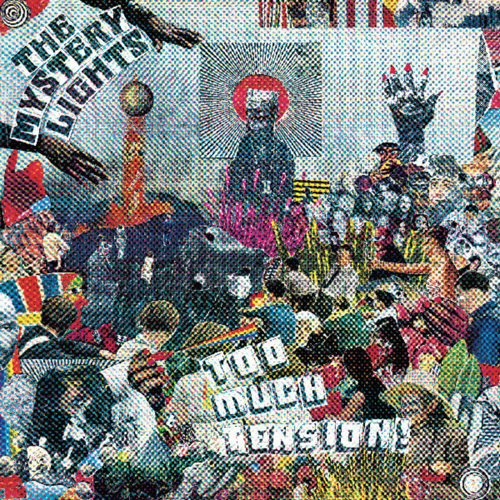 the album cover for Mystery Lights - Too Much Tension [Colored Vinyl] (Ylw) [Download Included]