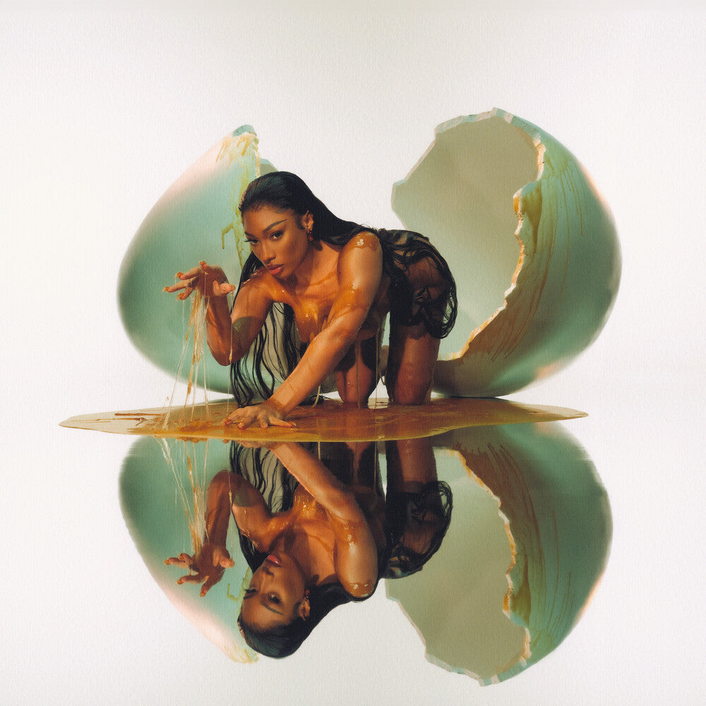 the album cover for Megan thee Stallion - Megan [Opaque Metallic Silver 2LP]