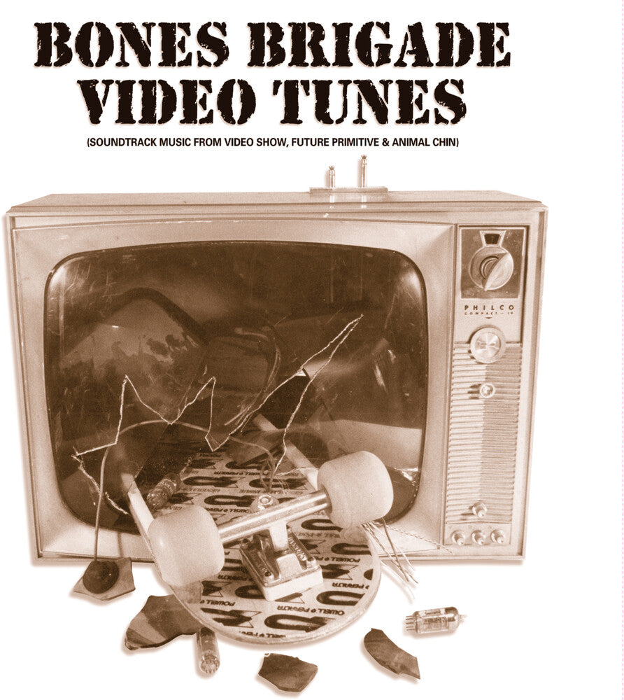 the album cover for Bones Brigade Video Tunes - O.S.T. (Colv) - Bones Brigade Video Tunes - O.S.T. [Colored Vinyl]