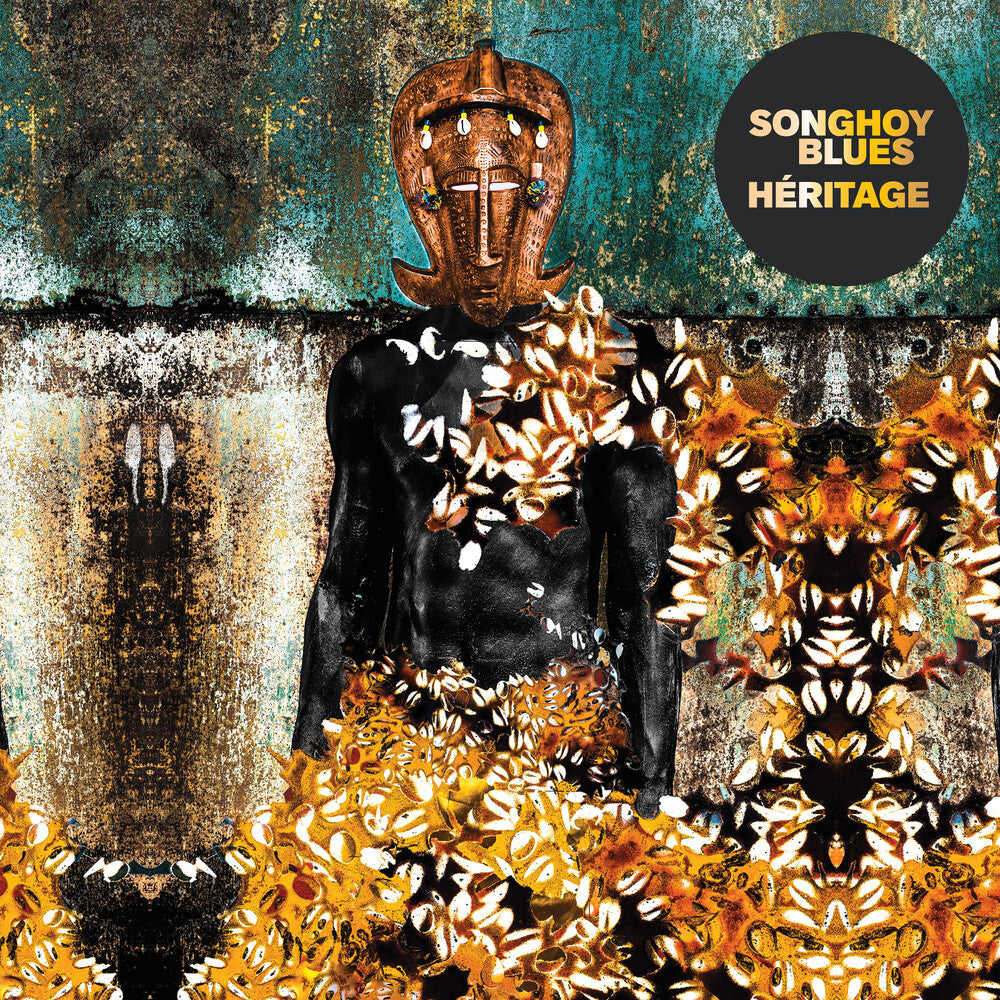 the album cover for Songhoy Blues - Heritage [Transparent Orange LP]