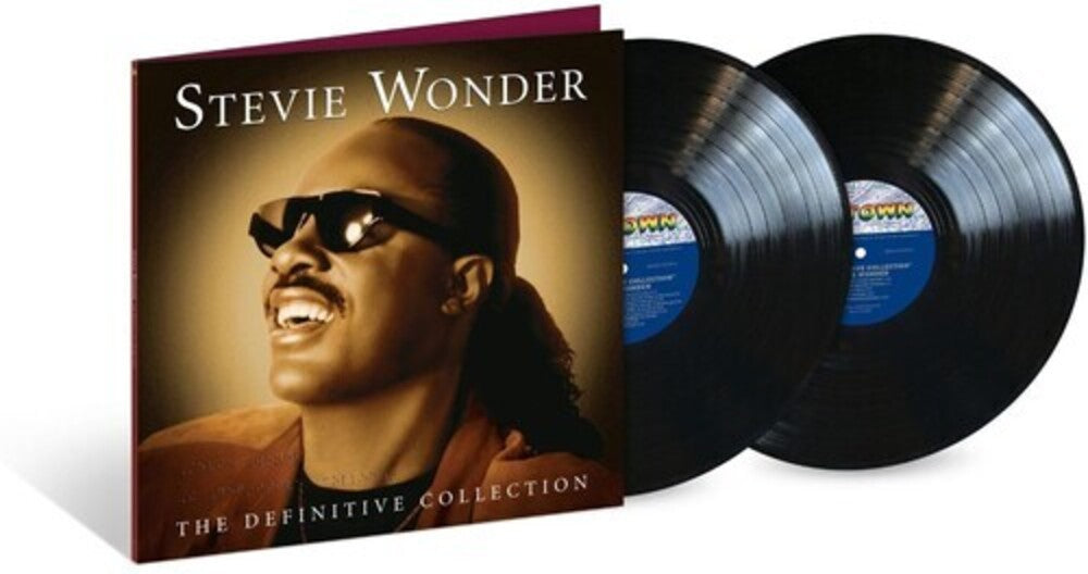 the album cover for Stevie Wonder - The Definitive Collection - [2 LP]
