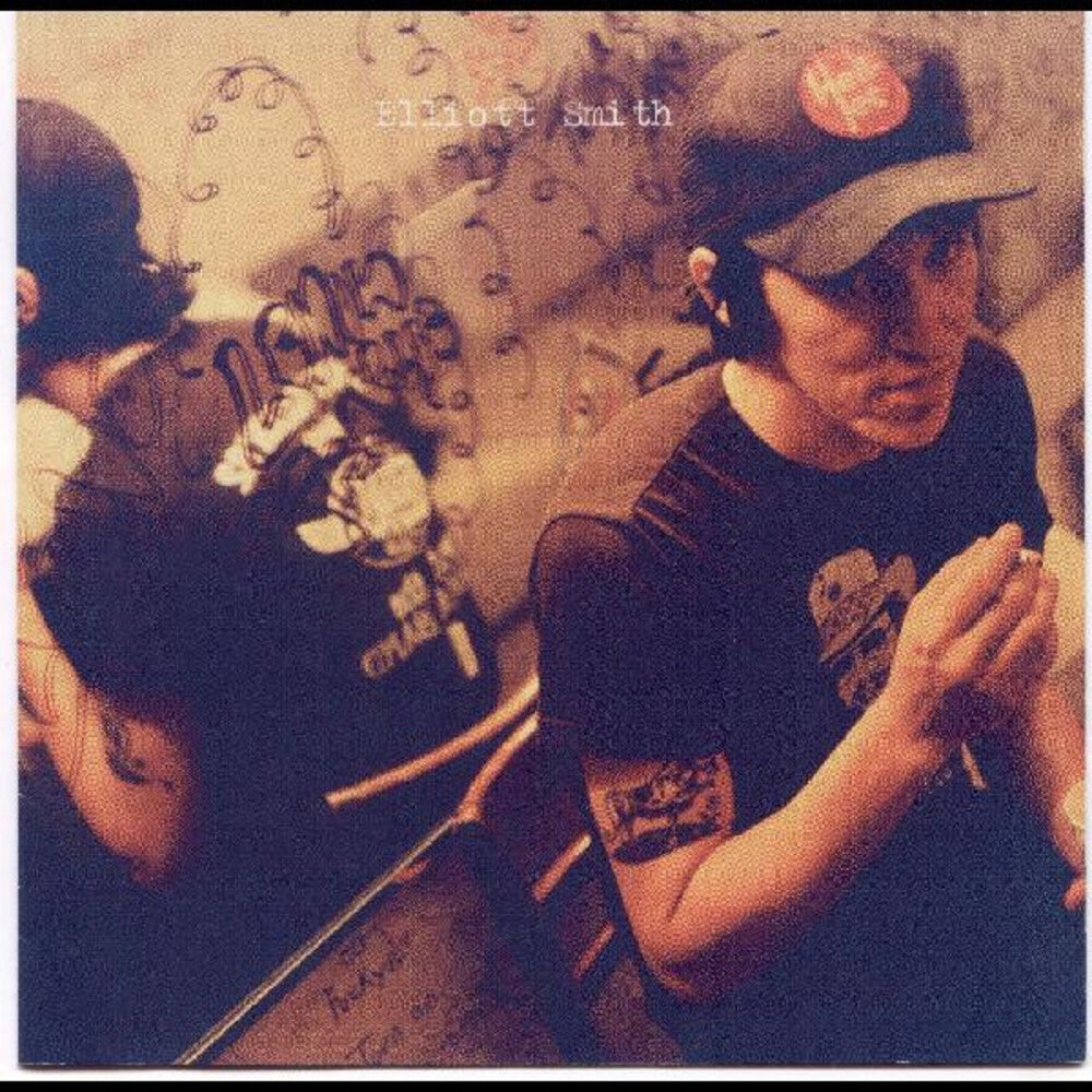 the album cover for Elliott Smith - Either/Or [Clear Vinyl] (Red) [Indie Exclusive]