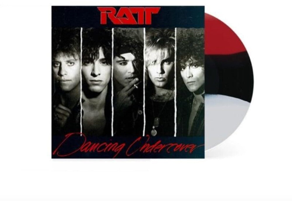 the album cover for Ratt - Dancing Undercover (Blk) [Colored Vinyl] [Limited Edition] (Red) (Wht)