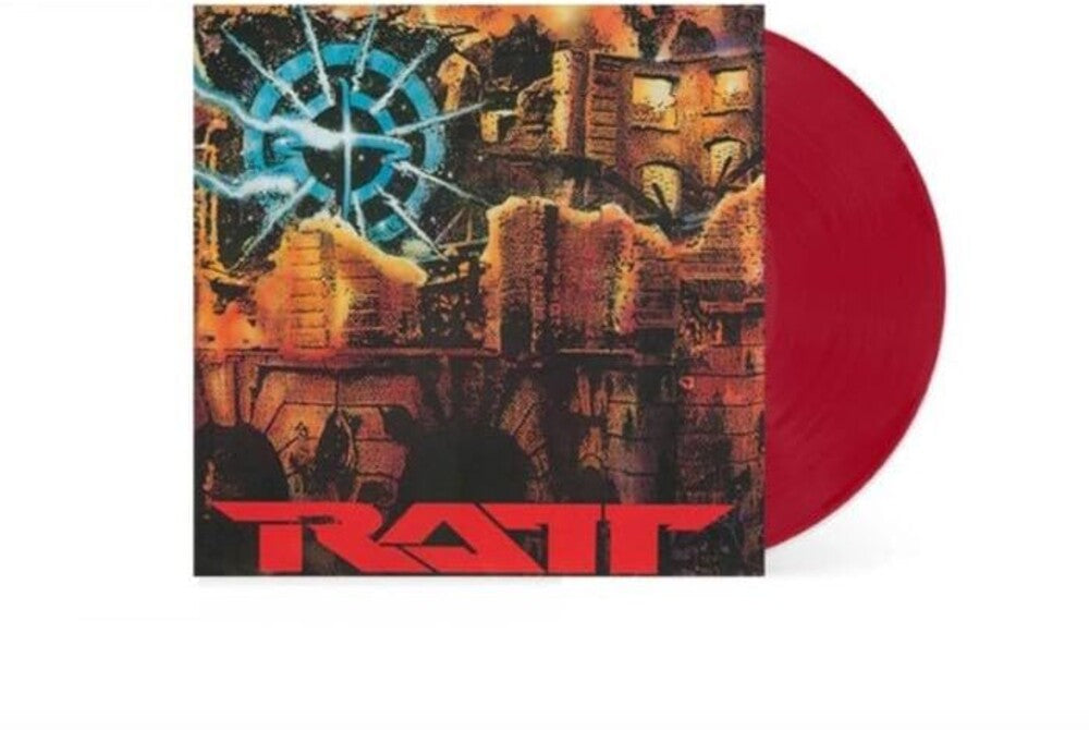 the album cover for Ratt - Detonator [Colored Vinyl] [Limited Edition] (Red)