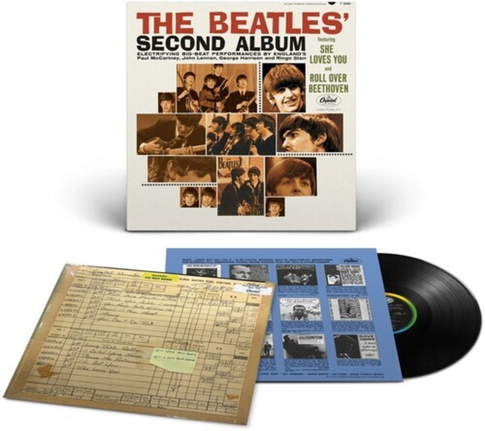 the album cover for The Beatles - The Beatles' Second Album -  [LP]