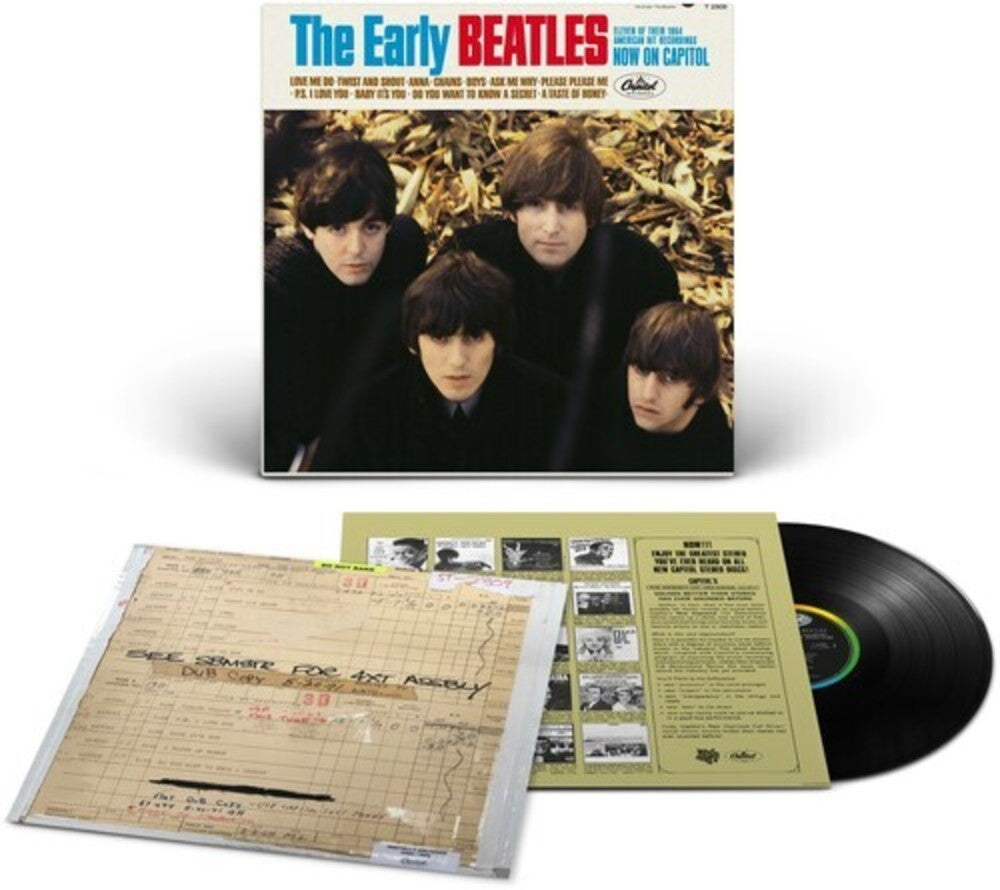the album cover for The Beatles - The Early Beatles -  [LP]