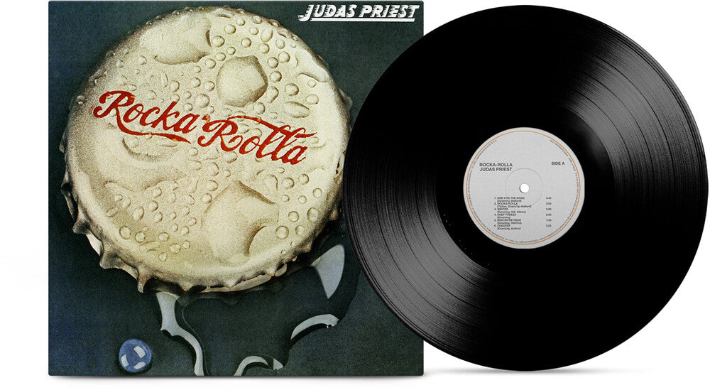 the album cover for Judas Priest - Rocka Rolla [Limited Edition] [180 Gram] [Remastered] [Reissue]