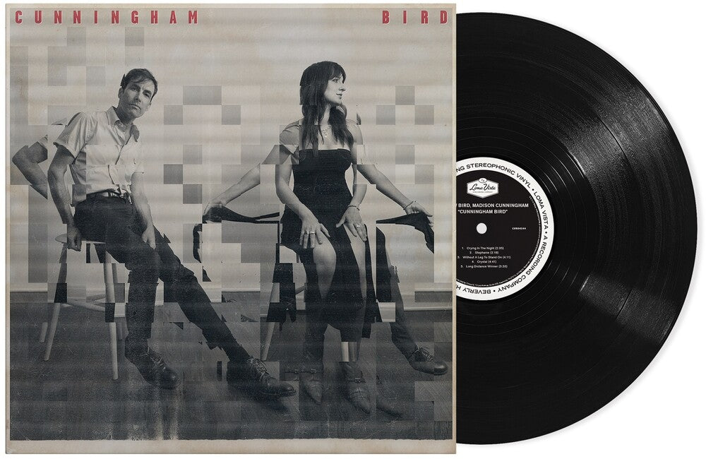 the album cover for Andrew Bird &amp; Madison Cunningham - Cunningham Bird [LP]