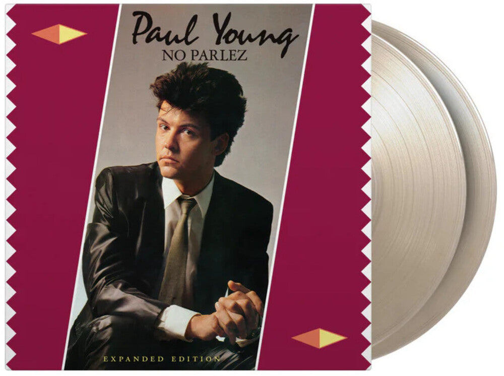 the album cover for Paul Young - No Parlez [Clear Vinyl] [Limited Edition] [180 Gram] (Exp) (Hol)
