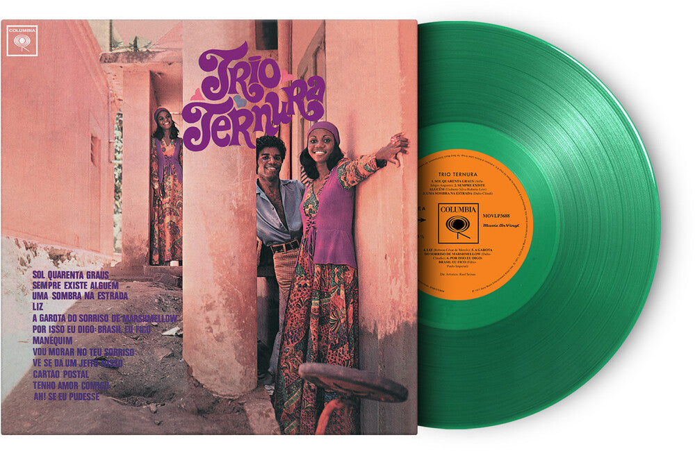 the album cover for Trio Ternura - Trio Ternura [Colored Vinyl] (Grn) [Limited Edition] [180 Gram] (Hol)
