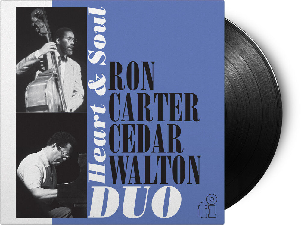 the album cover for Ron Carter  / Walton,Cedar - Heart & Soul (Blk) [180 Gram] (Hol)