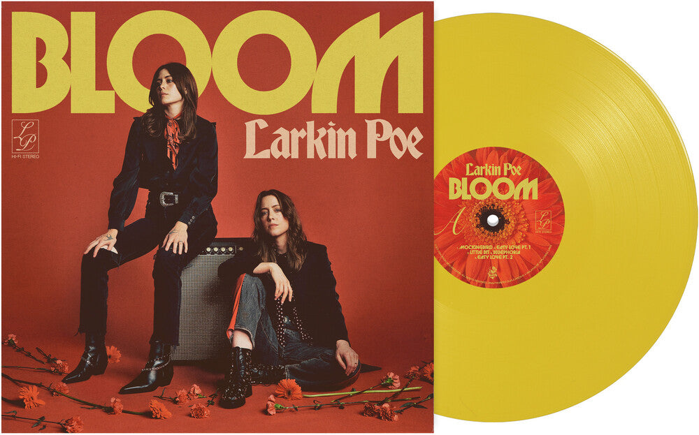 the album cover for Larkin Poe - Bloom [LP Yellow]