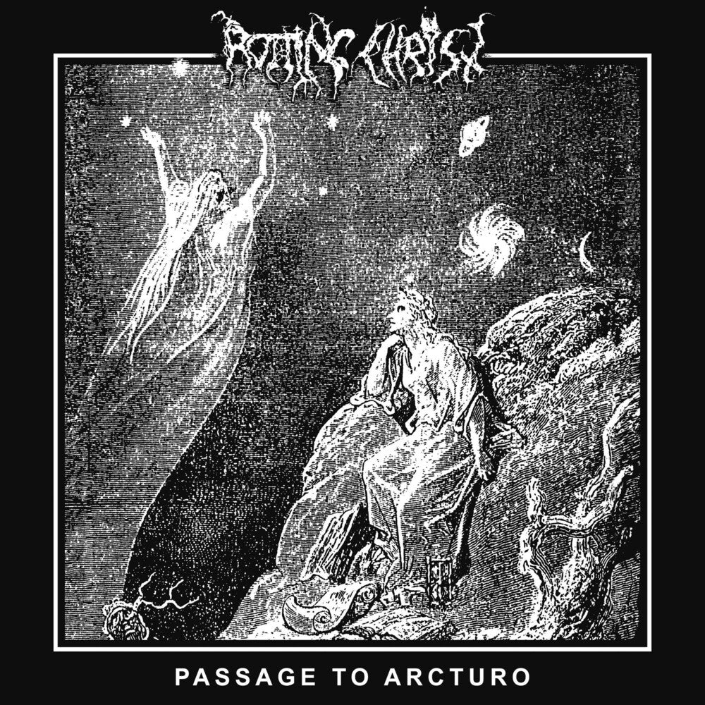 the album cover for Rotting Christ - Passage To Arcturo [Clear Vinyl] (Wht) (Uk)