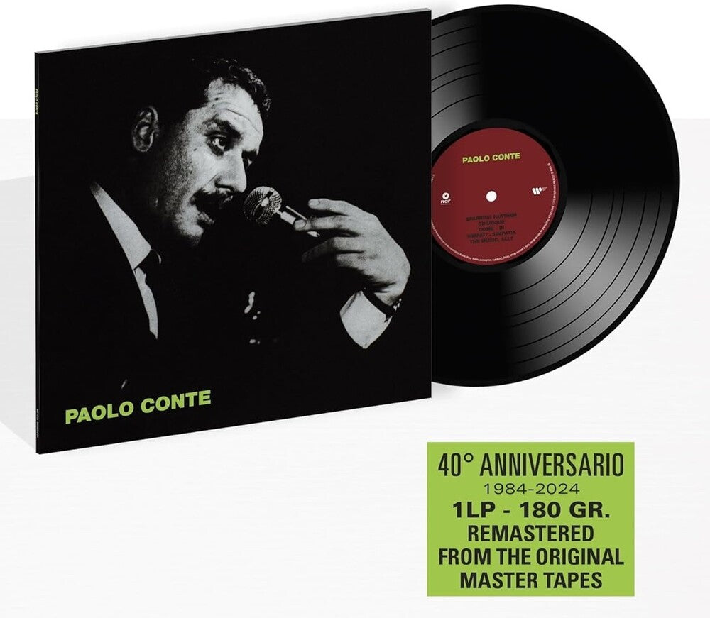 the album cover for Conte, Paolo - Paolo Conte
