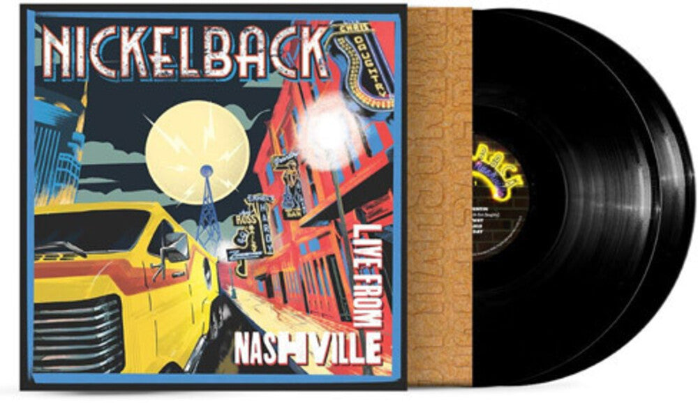 the album cover for Nickelback - Live From Nashville [2LP]
