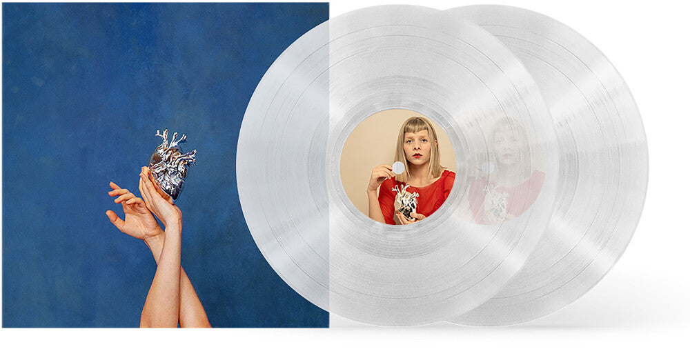 the album cover for Aurora -  What Happened To The Heart? [Clear LP]