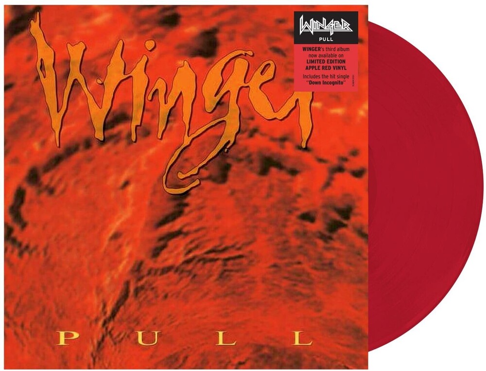 the album cover for Winger - Pull [Colored Vinyl] (Red)