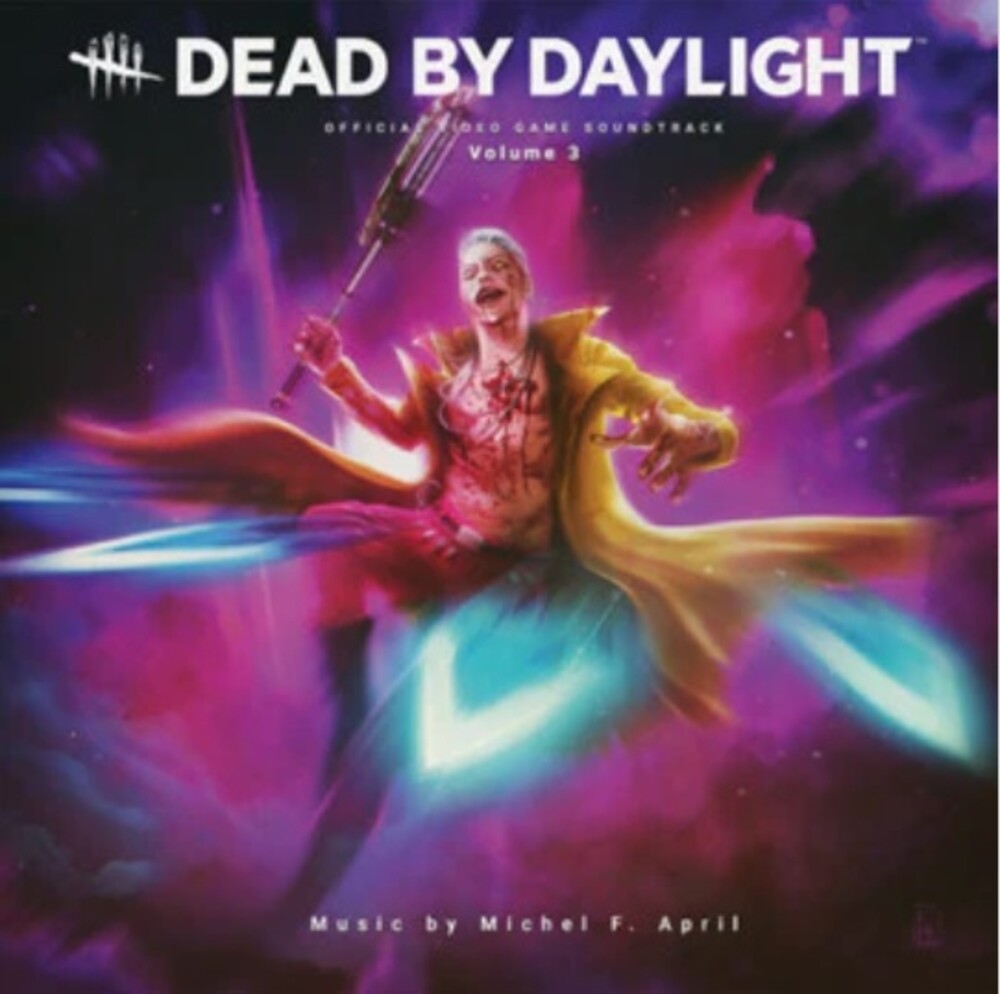 the album cover for Dead by Daylight Vol 3 - O.S.T. - Dead By Daylight Vol. 3 (Original Soundtrack) - Blue Colored Vinyl