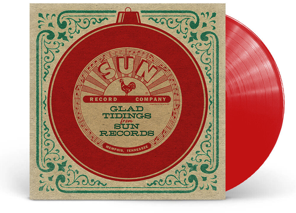 the album cover for Glad Tidings From Sun Records / Various (Colv) - Glad Tidings From Sun Records / Various [Colored Vinyl]